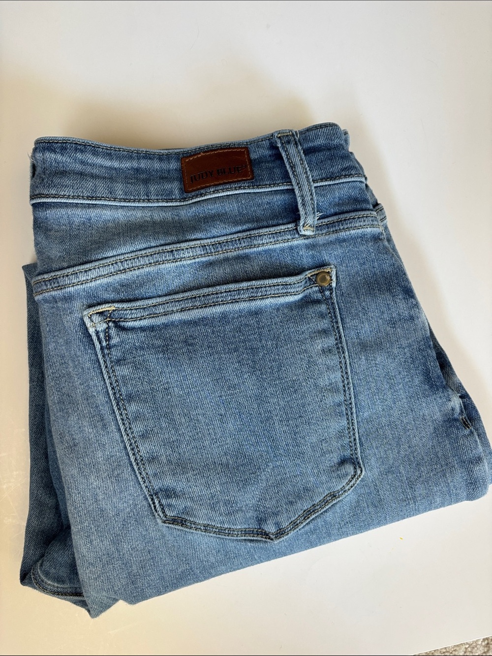 Judy Blue Boyfriend Fit Jeans JB82335LT Blue Women’s Size 13 / 31
